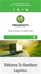 Mobile Screenshot of hawthornlogistics.ie